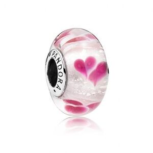 Pandora Wild Heart Glass Bead Charm